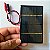 Placa fotovoltaica painel solar 6v 1W célula solar 115x70mm + fio flexível awg28 - Imagem 5