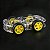 Kit Chassi 4WD com 4 motores e rodas para montagem de robôs - Imagem 3