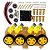 Kit Chassi 4WD com 4 motores e rodas para montagem de robôs - Imagem 2