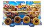 Hot Wheels Monster Trucks C/ 02 Land Rover Vs Town Hauler - Imagem 1