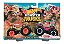 Hot Wheels Monster Trucks C/ 02 Carbonator Vs 1 Bad Scoop - Imagem 1