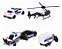 Majorette Giftpack C/ 05 Miniaturas Police Force - Imagem 2