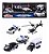 Majorette Giftpack C/ 05 Miniaturas Police Force - Imagem 1