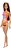 Boneca Barbie Praia Morena Maio Laranja Hxx50 Mattel - Imagem 1