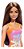 Boneca Barbie Praia Morena Maio Laranja Hxx50 Mattel - Imagem 2