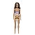 Boneca Barbie Praia Morena Maio Laranja Hxx50 Mattel - Imagem 5