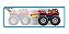 Hot Wheels Monster Trucks Twisted Tredz 5 Alarm Gvk41 - Imagem 3
