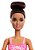 Boneca Barbie Bailarina Morena Vestido Rosa Hrg35 Mattel - Imagem 3