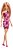 Boneca Barbie Loira Vestido Escritos Rosa Hrh07 Mattel - Imagem 1