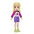Boneca Polly Pocket Básica Polly Blusa Planeta - Imagem 1