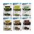 Hot Wheels Silver Series Pantone Squareback Set c/ 06 JKY47 - Imagem 1