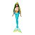 Boneca Barbie Fantasy Sereia Cabelo Azul Mattel - Imagem 1