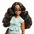 Boneca Barbie Fashionistas 240 Vestido Xadrez Verde - Imagem 2