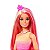 Boneca Barbie Fantasy Princesa Loira Vestido Rosa Mattel - Imagem 2