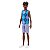 Boneco Barbie Ken Fashionistas 253 Tranças Bermuda Lilás - Imagem 1