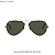 Óculos de Sol Masculino Aviador Large Metal II Preto  Ray-Ban Original - Imagem 2