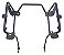 Suporte Lateral para Baus e Malas ( padrão Givi ) para NC 700 / 750X até 2021 - Imagem 1