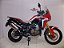 Protetor de Motor para Honda Africa Twin CRF1000 Preto com pedaleiras - Imagem 4