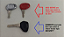 Miolo de chave SEKURITY - avulso de reposição - para baus Givi - Imagem 3