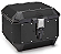 Baú Top-Case Givi 44L - Linha Trekker ALASKA - Aluminio PRETO - Imagem 1