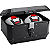 Baú Top-Case Givi 56L - Linha Trekker ALASKA - Aluminio PRETO - Imagem 2