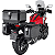 Baú Top-Case Givi 56L - Linha Trekker ALASKA - Aluminio PRETO - Imagem 3