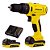 Parafusadeira Furadeira 2 Baterias 12V Ion Litio 1.5 Ah e Maleta SCD121S2K-BR - Stanley - Imagem 1