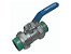 Registro Esfera 75mm Ppr/Metal Para Rede de Água Quente e Fria - Topfusion - Imagem 1