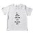 Camiseta Infantil Keep Calm and Muita Fé - Imagem 1