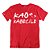 Camiseta Vermelha Kaô Kabecile - Imagem 1