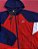 Jaqueta Nike Sportswear Heritage Windrunner Vermelha e Azul Masculina - Imagem 1