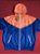Jaqueta Nike Sporstwear Windrunner Azul e Laranja Masculina - Imagem 1