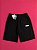 Shorts Moletom Puma Preto Masculino - Imagem 1