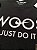 Camiseta Nike Swoosh Just do It Preta Masculina - Imagem 6