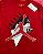 Camiseta Air Jordan Vermelha Masculina - Imagem 2