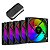 Kit 5 Cooler Fan T-dagger RGB 120MM + Hub p/ 10 Fan Deepcool - Imagem 1