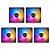Kit 5 Cooler Fan Gamer RGB DEEPCOOL RF120 Rainbow PWM 120mm - Imagem 1