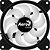 Kit 5 Cooler Fan Saturn Aerocool DRGB Preto 12F - Imagem 3
