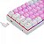 Teclado Gamer Mecânico Redragon Dragonborn RGB Switch Marrom Rosa E Branco - K630PW-RGB - Imagem 5