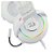 Headset Gamer Redragon Lamia 2 RGB 40mm 7.1 Branco Suporte Incluso - H320W-RGB - Imagem 4