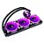 Water Cooler Rise Mode RGB AMD/Intel 12V Preto RM-WCB-03-RGB - Imagem 2