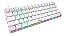 Kit Teclado Mouse Mousepad Gamdias Hermes E4 Branco SwitAzul - Imagem 4