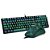 Kit Gamer Redragon Mouse E Teclado Mecânico RGB Hunter Verde Escuro Camuflado Switch Azul - S108 - Imagem 1