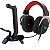 Kit Redragon Headset Zeus X 7.1 USB + Suporte Scepter Elite RGB - Imagem 1