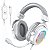 Headset Gamer Fifine H6W RGB 7.1 Surround Drivers de 50mm USB - Branco - Imagem 1
