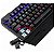 Teclado Mecânico Gamer T-Dagger Battleship Rainbow Switch Azul ABNT2 Preto - T-TGK301-BL - Imagem 6