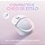 Mouse Gamer Logitech G705 Sem Fio RGB Bluetooth 8.200 DPI USB 6 Botões Branco - 910-006366 - Imagem 3