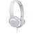 Fone De Ouvido Philips Headphone  20.000Hz Com Microfone Branco - Tauh201wt/00 - Imagem 1