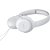 Fone De Ouvido Philips Headphone  20.000Hz Com Microfone Branco - Tauh201wt/00 - Imagem 4
