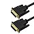 Cabo DVI 24+1 + DVI 24+1 5+ 2M Preto - 018-9557 - Imagem 1